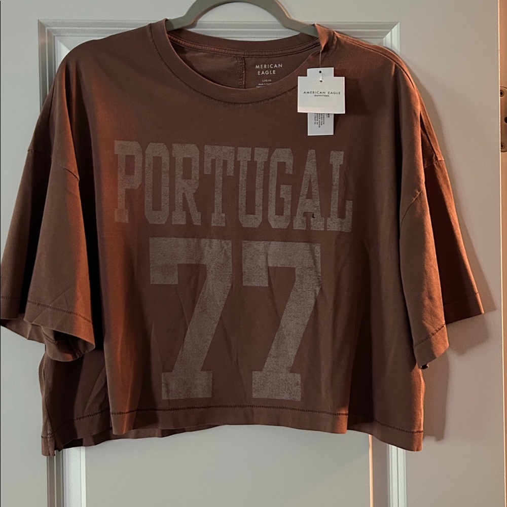 American Eagle Outfitters Cropped Tee